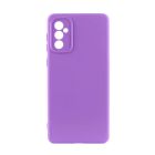 Чехол Original Soft Touch Case for Samsung A55-2024/A556 Purple with Camera Lens