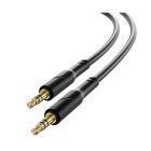 Аудіо кабель 3.5mm - 3.5 mm XO NB-271 Straight PVC 1m Black