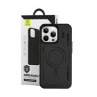 Чехол Blueo Punk Armor Magnetic Aramid Fiber Phone Case for iPhone 14 Pro with MagSafe Black
