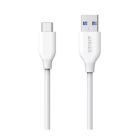 Кабель Anker Powerline Select+ USB-C to USB-A 0.9m White (A8022H21)