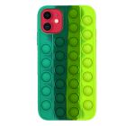 Чехол Antistress Pop It для Apple iPhone 11 Sea Breez/Light Green