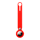 Брелок Apple AirTag Silicone Key Loop Red