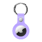 Брелок Apple AirTag Silicone Key Ring Purple