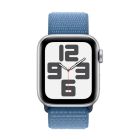 Смарт-годинник Apple Watch Series SE 2 40mm Silver/Winter Blue Sport Loop (MRE33) українська версія