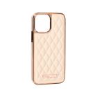 Чохол Puloka Leather Case для iPhone 13 Pro Pink