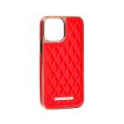 Чехол Puloka Leather Case для iPhone 13 Pro Red
