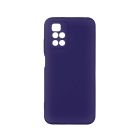 Чехол Original Soft Touch Case for Xiaomi Redmi 10/Note 11 4G Purple with Camera Lens
