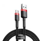 Кабель Baseus Cafule Cable USB Type-C 2A 3m Red/Black (CATKLF-U91)