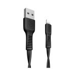 Кабель Baseus Tough Series Cable USB Lightning 2A 1m Black (CALZY-B01)