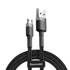 Кабель Baseus Cafule Cable USB Micro USB 1.5A 2m Gray/Black (CAMKLF-CG1)