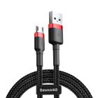 Кабель Baseus Cafule Cable USB Micro USB 2A 3m Black/Red