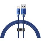 Кабель Baseus Crystal Shine Series Fast Charging Lightning 2.4A 1.2m Blue (CAJY000003)
