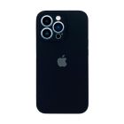 Чехол Soft Touch для Apple iPhone 13 Pro Black with Camera Lens Protection