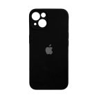 Чохол Soft Touch для Apple iPhone 15 Black with Camera Lens Protection