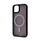 Чехол Wave Matte Colorful Case для Apple iPhone 12 Pro Max with MagSafe Black