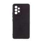 Чехол Original Soft Touch Case for Samsung A52/A525/A52S 5G/A528B Black with Camera Lens