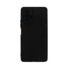 Чехол Original Soft Touch Case for Xiaomi Redmi Note 10 Pro/Note 10 Pro Max Black with Camera Lens