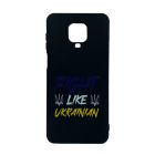 Чехол Wave We are Ukraine Case Xiaomi Redmi Note 9s/Note 9 Pro/Note 9 Pro Max Black Fight Like Ukrainian