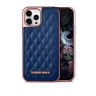 Чехол Puloka Leather Case для iPhone 12/12 Pro Blue