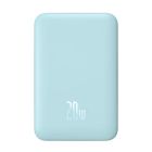 Зовнішній акумулятор Baseus Magnetic Mini Wireless Fast Charge 10000mAh 20W Blue (PPCX110105)