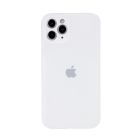 Чехол Original Soft Touch Case for iPhone 12 Pro White with Camera Lens
