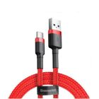 Кабель Baseus Cafule Cable USB Type-C 2.4A 2m Red/Red (CALKLF-C09)