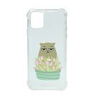 Чохол Wave Cute Case для iPhone 11 Clear Cat is a Mood