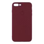 Чехол накладка Carbon для iPhone 8  Plus Red