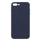 Чехол накладка Carbon для iPhone 8  Plus Dark Blue