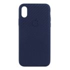 Чохол Carbon для iPhone X/XS Dark Blue