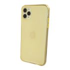 Чехол накладка Colorful Matte Case для iPhone 11  Pro Max Gold