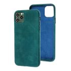 Чехол накладка Croco Leather Case для iPhone 11 Pro Green