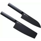 Набір ножів з 2 предметів Xiaomi HuoHou Heat Knife Set Black 2 pcs