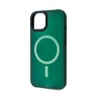 Чехол Wave Matte Colorful Case для Apple iPhone 13/14 with MagSafe Dark Green