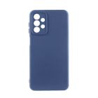 Чехол Original Soft Touch Case for Samsung A33-2022/A336 Dark Blue with Camera Lens