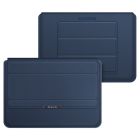 Чехол Leather Bag (Magnet) для Macbook 13"-14" Dark Blue
