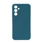Чехол Original Soft Touch Case for Samsung M34-M346 Dark Blue with Camera Lens