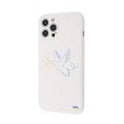 Чехол Wave Ukraine Edition Case для Apple iPhone 13 Pro Max with MagSafe Dove of Peace