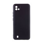 Чехол Original Soft Touch Case for Realme C11 2021 Black with Camera Lens