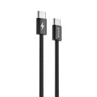 Кабель Proove Energy Streem Type-C to Type-C 60W 1m Black