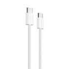 Кабель Proove Energy Streem Type-C to Type-C 60W 1m White