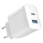 МЗП Anker PowerPort 20W USB-C USB-A White (A2348G21)