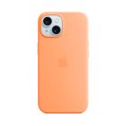 Чехол Apple iPhone 15 Plus Silicone Case with MagSafe Orange Sorbet (MT173) UA