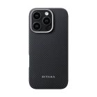 Чехол Pitaka iPhone 16 Pro Max Case with MagSafe Black/Grey (KI1601PMA)