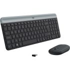 Комплект клавіатура та миша бездротові Logitech MK470 Wireless Slim Graphite (920-009204)