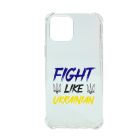 Чохол Wave We are Ukraine Case iPhone 11 Pro Clear Fight Like Ukrainian