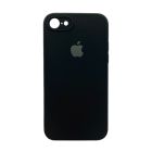 Чехол Soft Touch для Apple iPhone 7/8/SE 2020/SE 2022 Black with Camera Lens Protection