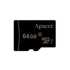 Карта памяти Apacer 64 GB microSDXC Class 10 UHS-I AP64GMCSX10U1-R