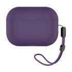 Футляр для наушников AirPods Pro 2 Blueo Liquid Silicone Case Purple