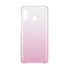 Чохол Gradation Cover Samsung A20 2019 EF-AA205CPEGRU (Pink)